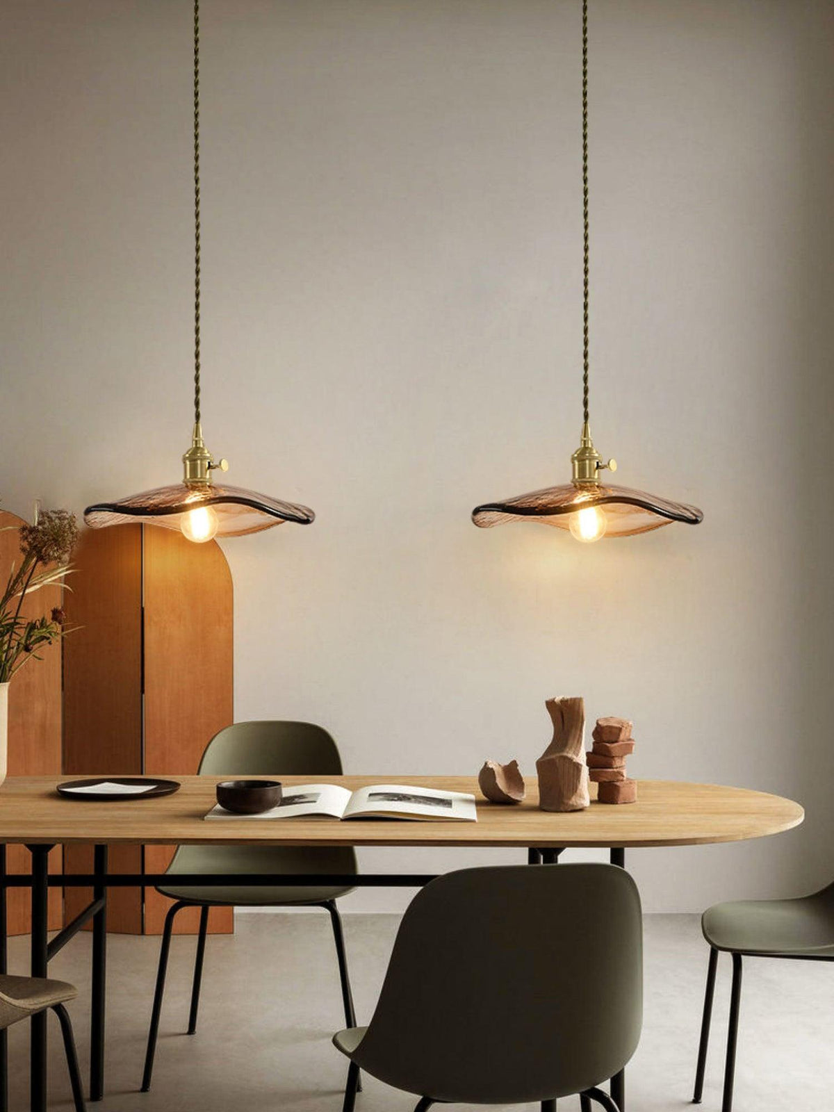 Brass Swag Light — Pendant Light | Maison Monashee — view 13