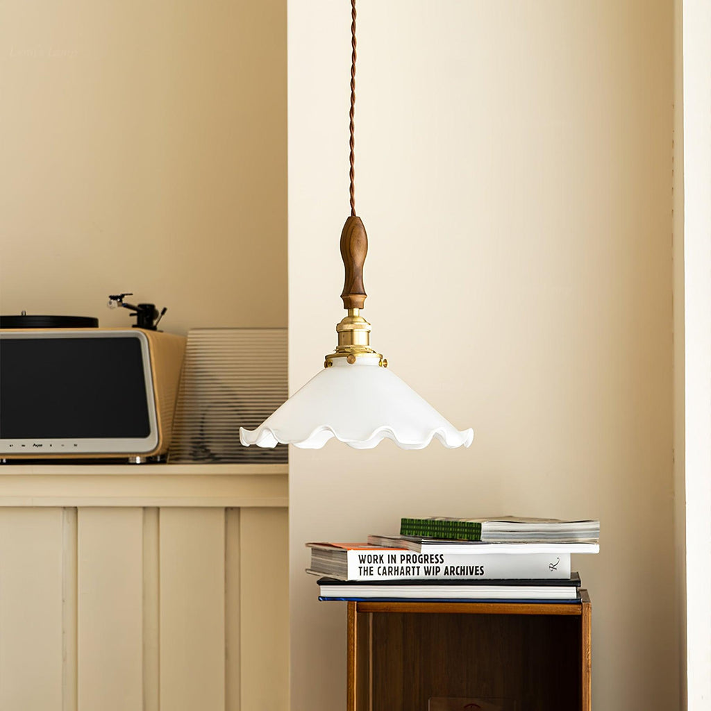 Flower Shaped Pendant Light — Pendant Light | Maison Monashee — view 4