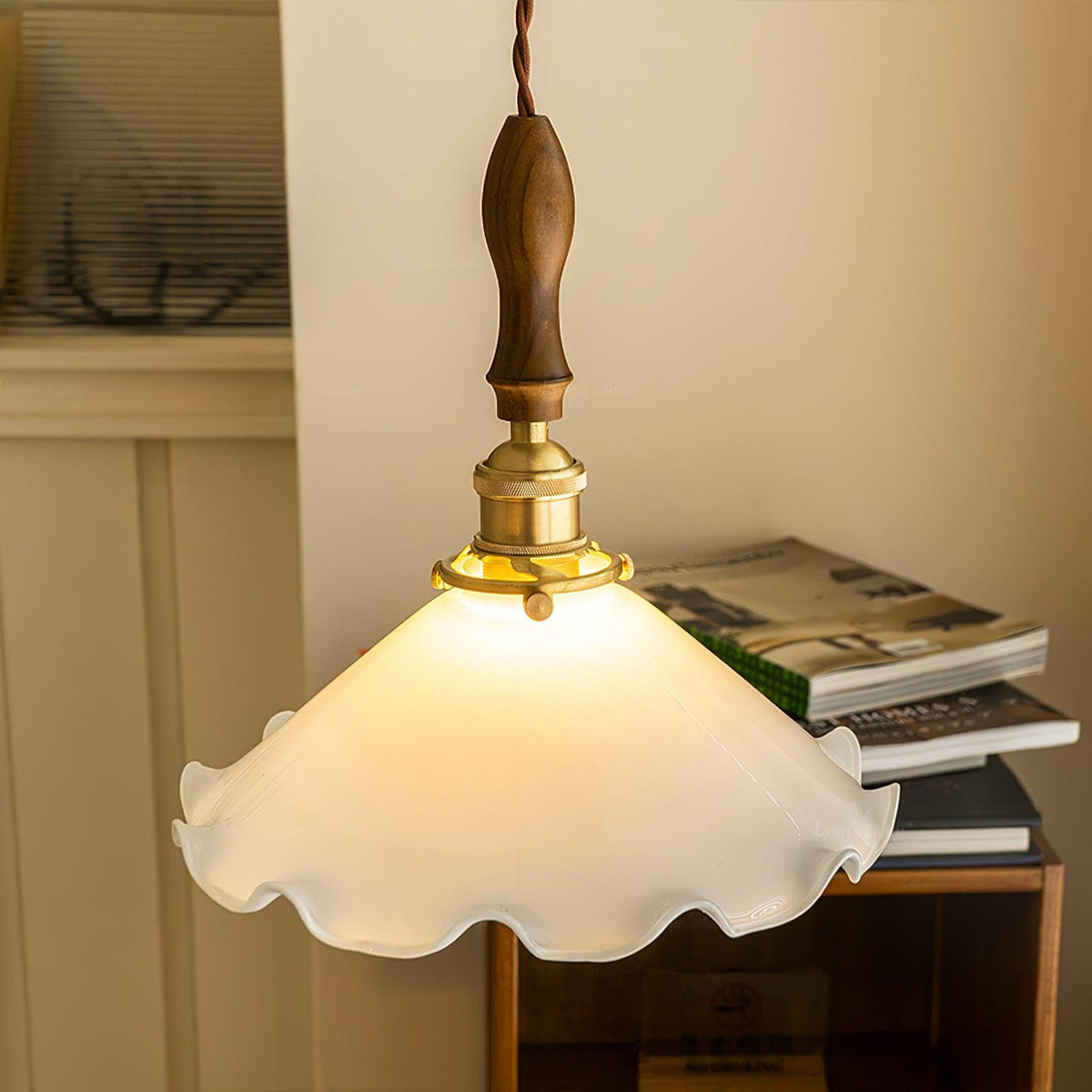 Flower Shaped Pendant Light — Pendant Light | Maison Monashee — view 12