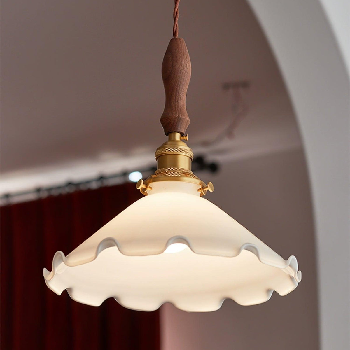 Flower Shaped Pendant Light — Pendant Light | Maison Monashee — view 13