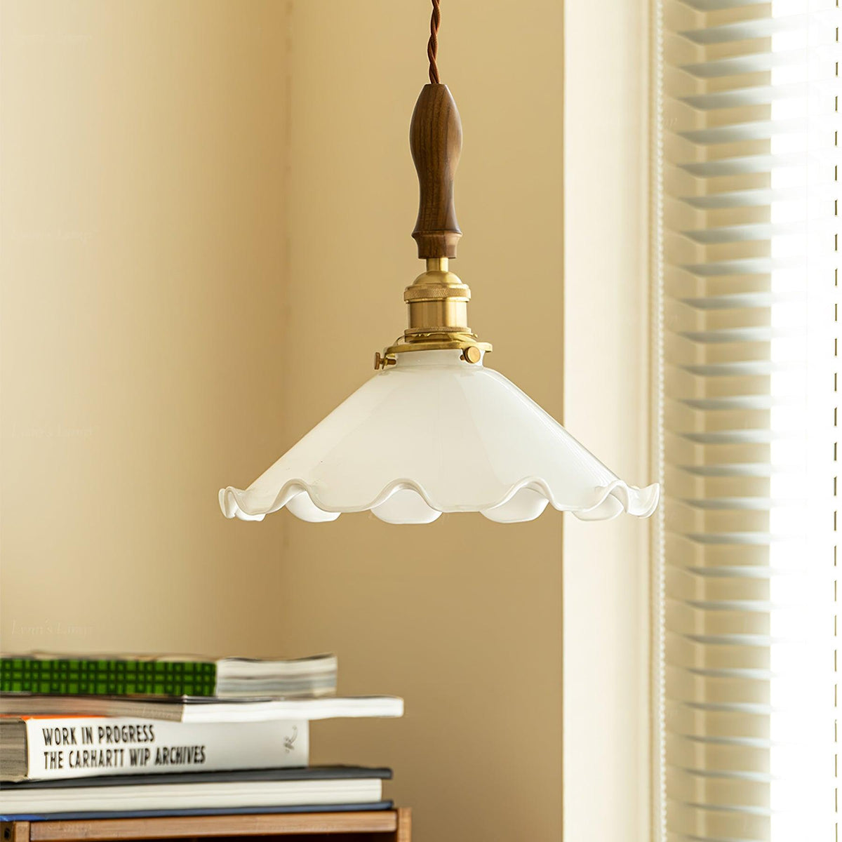 Flower Shaped Pendant Light — Pendant Light | Maison Monashee — view 16