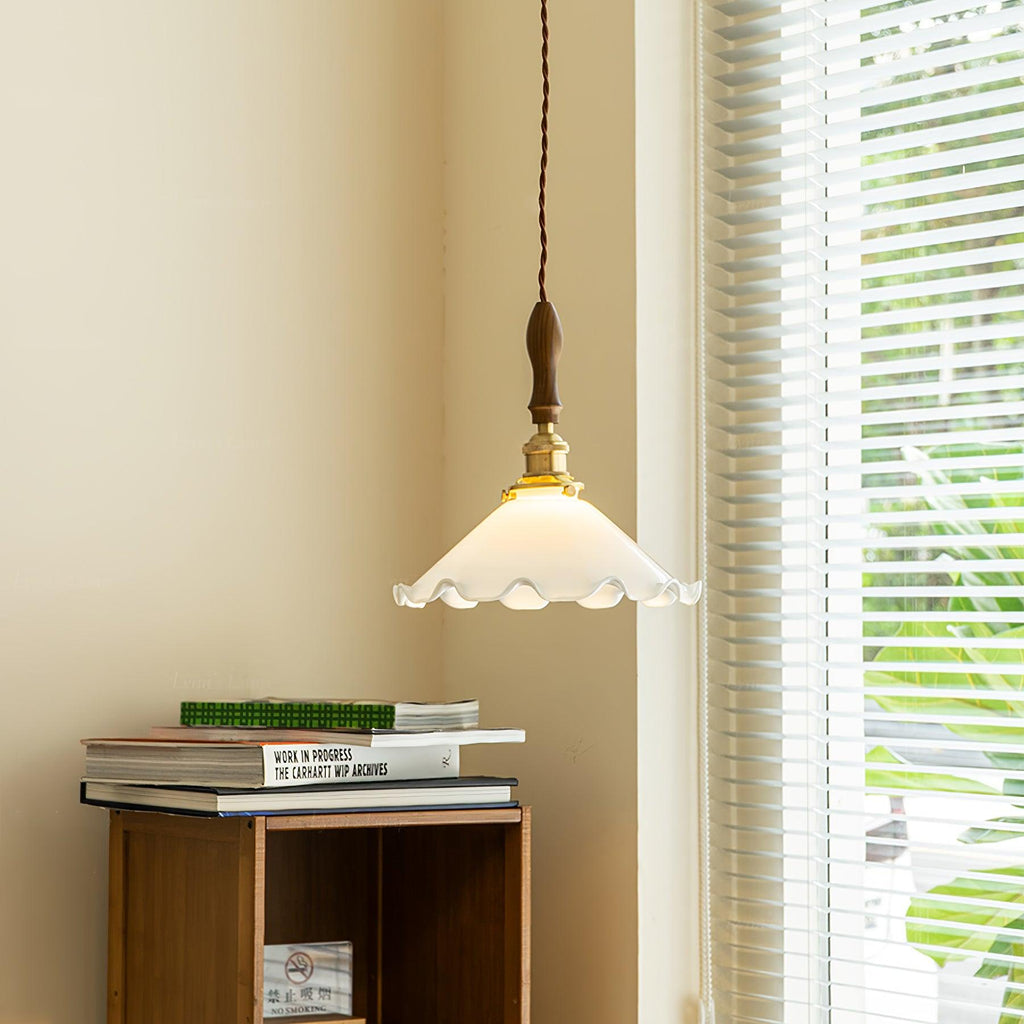 Flower Shaped Pendant Light — Pendant Light | Maison Monashee — view 3
