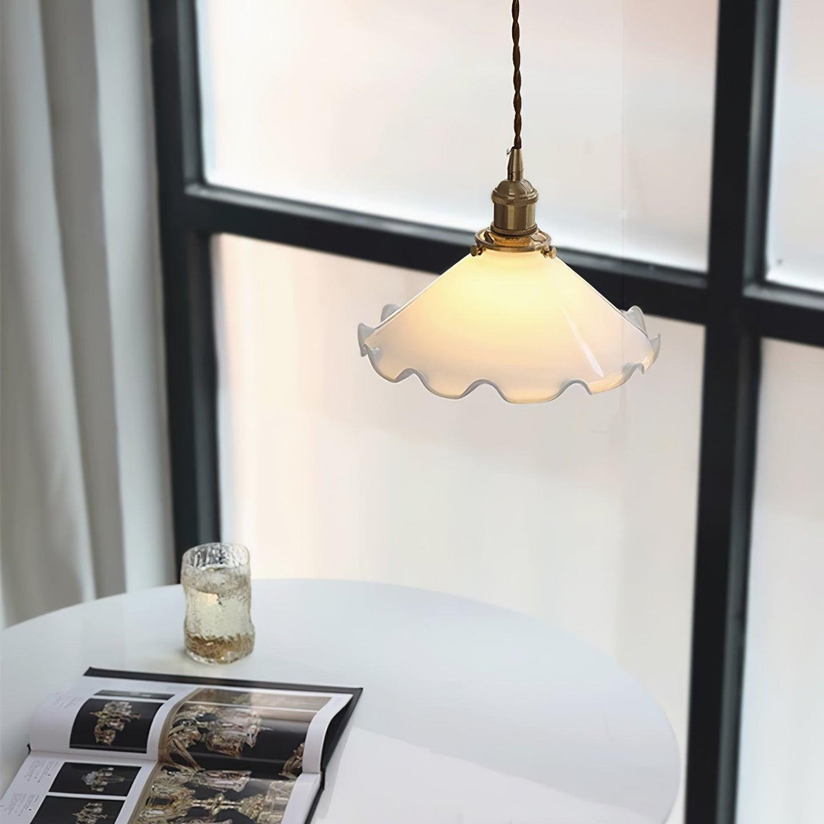 Flower Shaped Pendant Light — Pendant Light | Maison Monashee — view 22