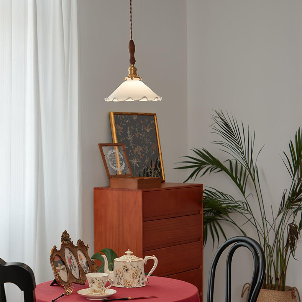 Flower Shaped Pendant Light — Pendant Light | Maison Monashee — view 23