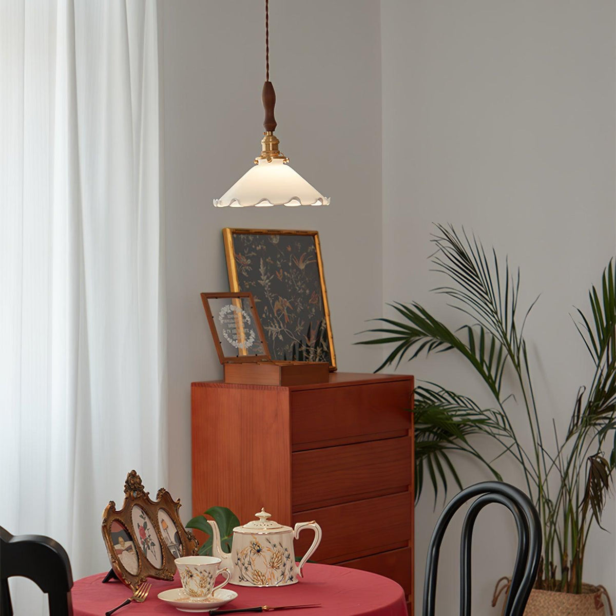 Flower Shaped Pendant Light — Pendant Light | Maison Monashee — view 23
