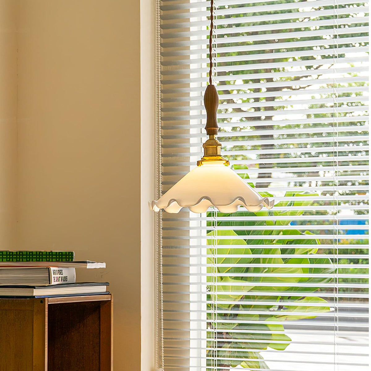 Flower Shaped Pendant Light — Pendant Light | Maison Monashee — view 8