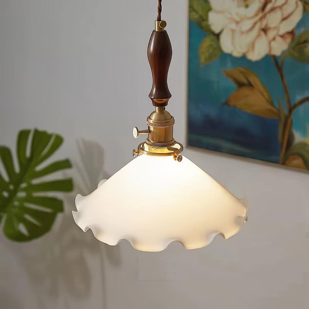 Flower Shaped Pendant Light — Pendant Light | Maison Monashee — view 9