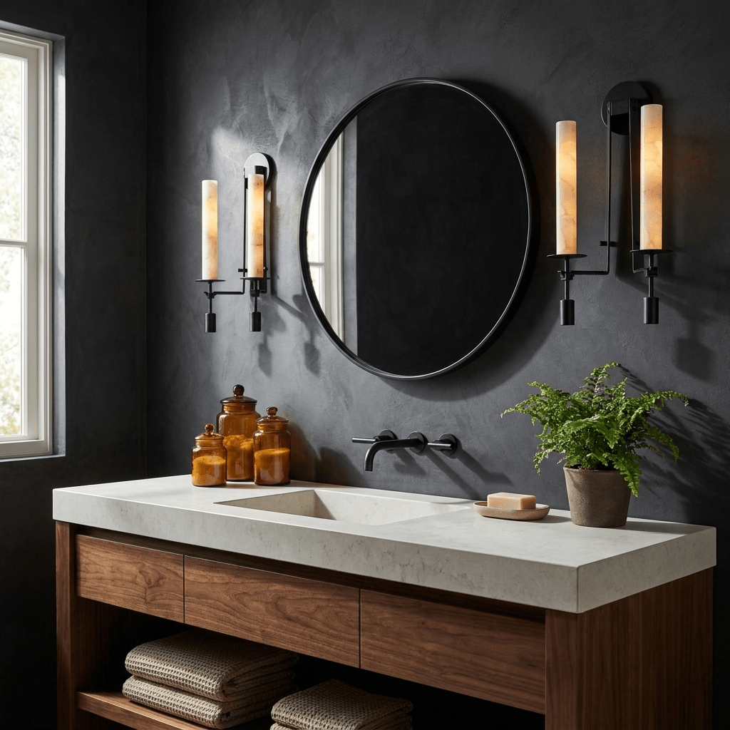 Cylinder Sconce Light — Wall Sconce | Maison Monashee — view 3