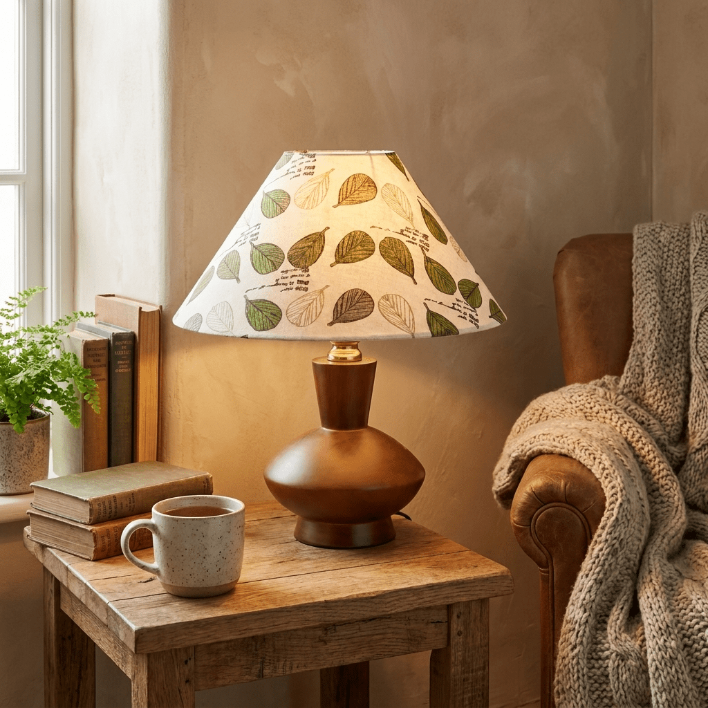 Rustic Table Lamp for Bedroom — Table Lamp | Maison Monashee — view 4