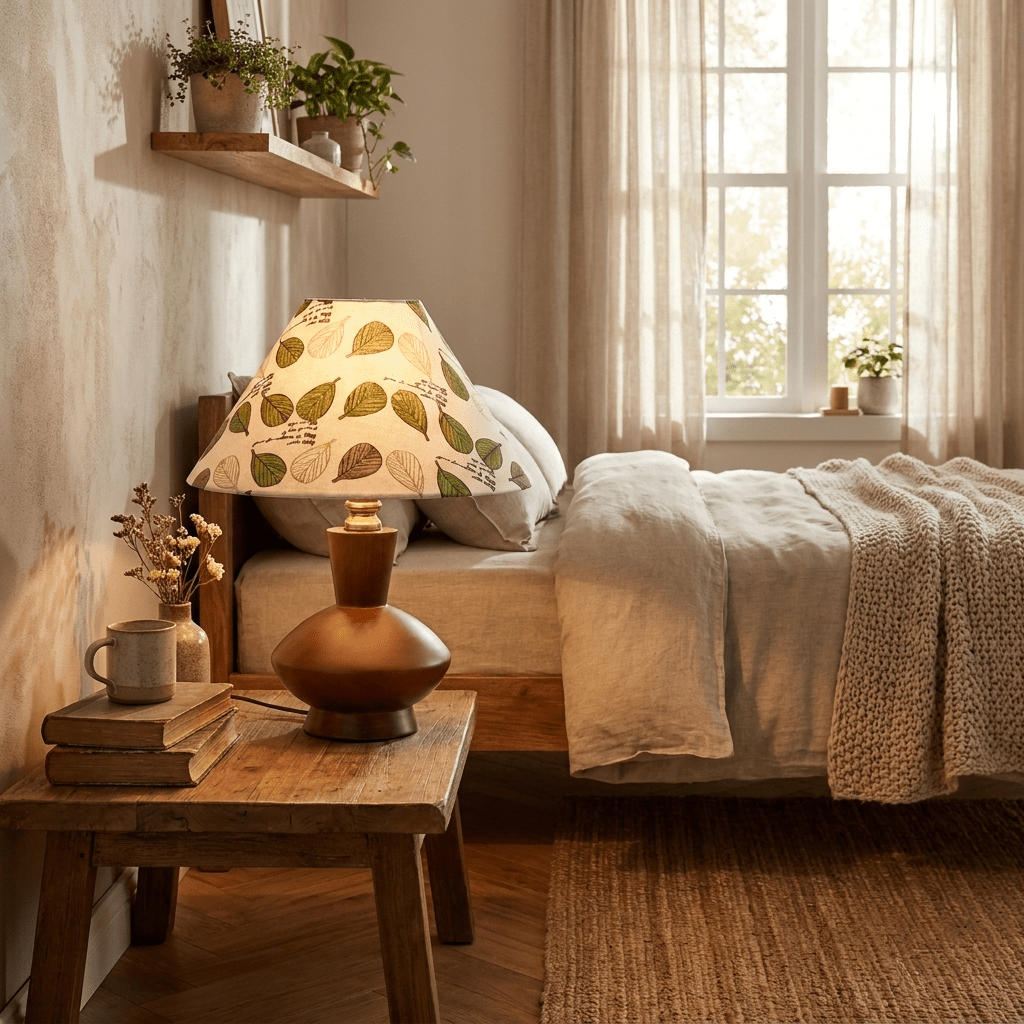 Rustic Table Lamp for Bedroom — Table Lamp | Maison Monashee — view 3