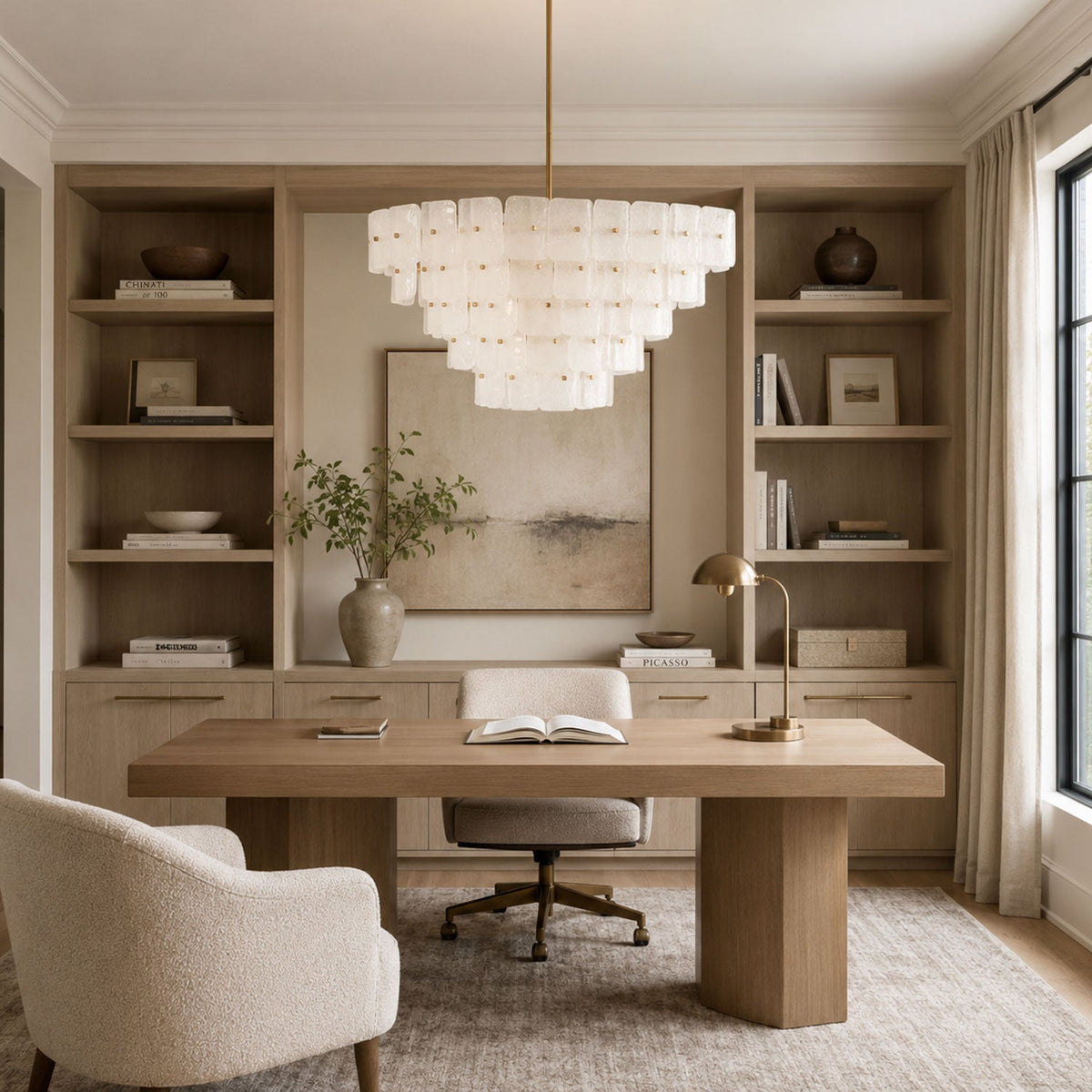 Chandelier Bubble Glass — Chandelier | Maison Monashee — view 4