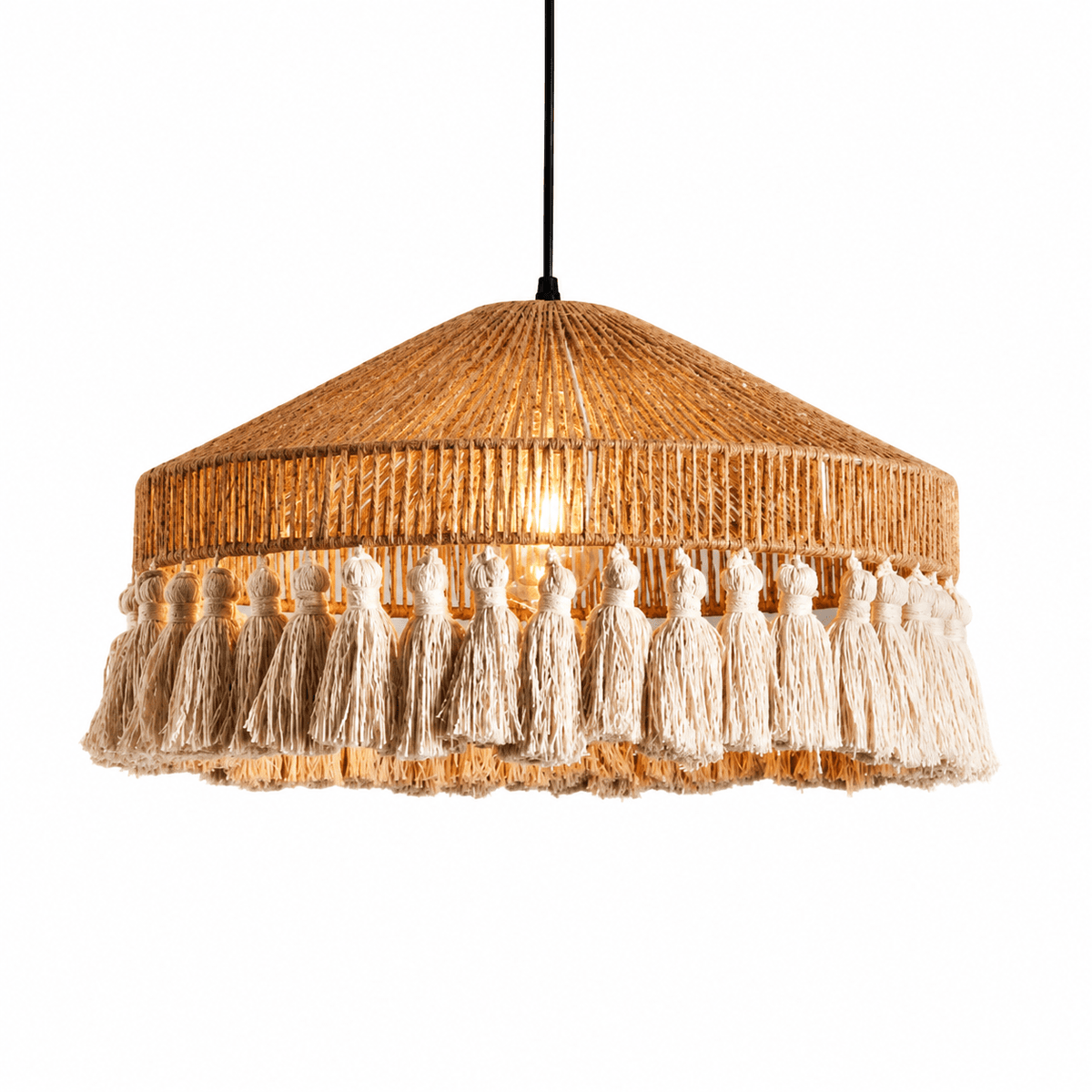 Large Drum Pendant Lighting — Pendant Light | Maison Monashee — view 10