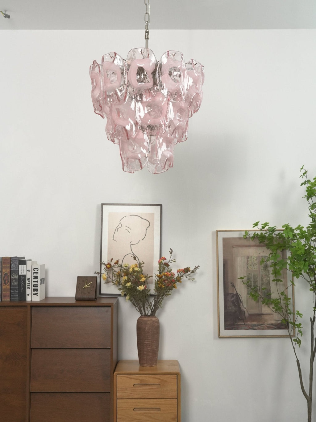 Brushed Nickel Dining Room Chandelier — Chandelier | Maison Monashee — view 15