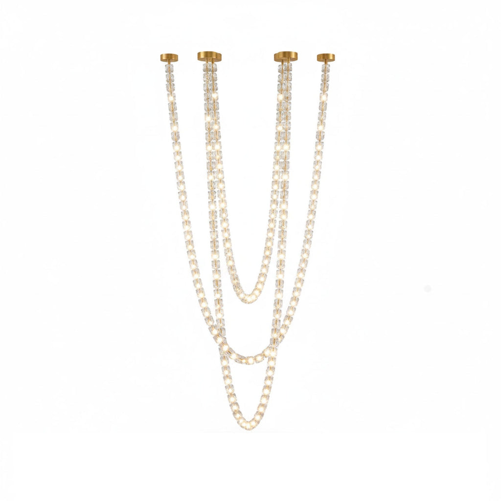 Ceiling Crystal Chandelier — Chandelier | Maison Monashee — view 22