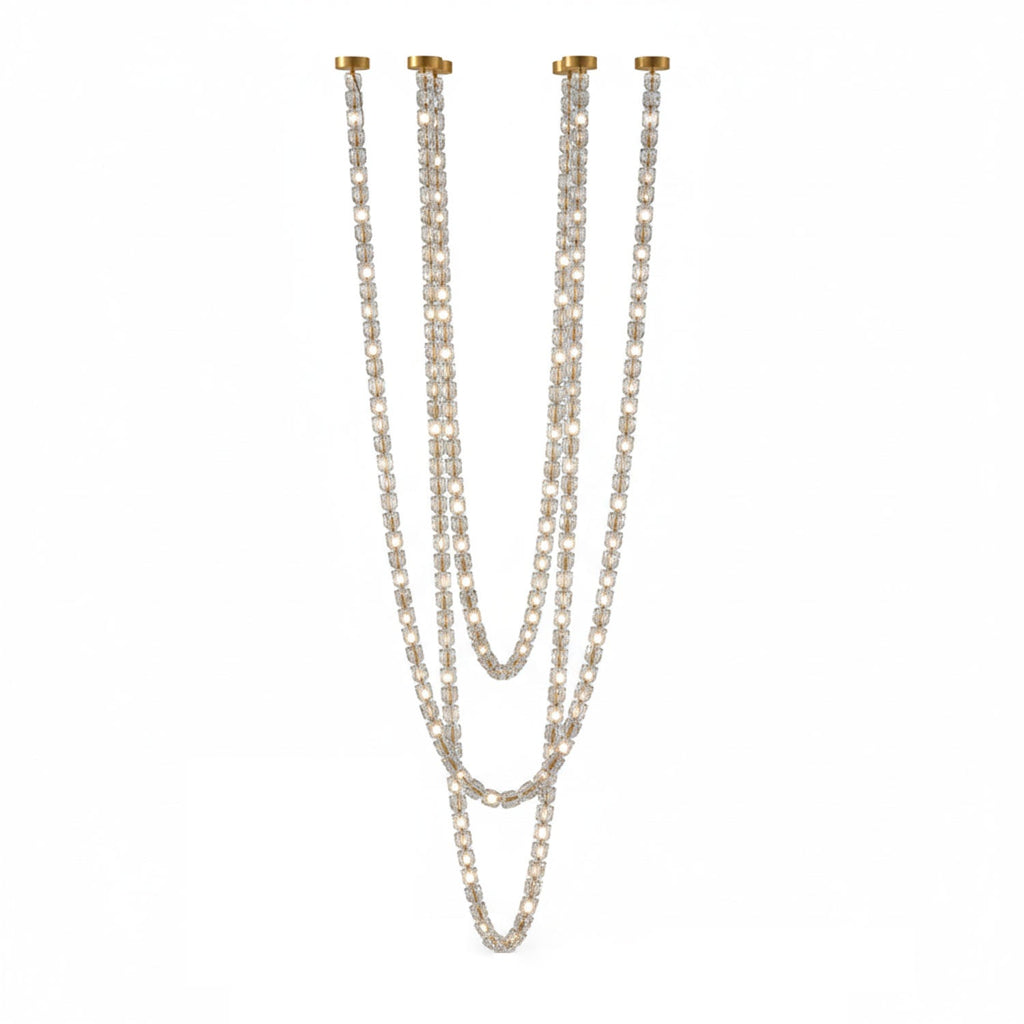 Ceiling Crystal Chandelier — Chandelier | Maison Monashee — view 25