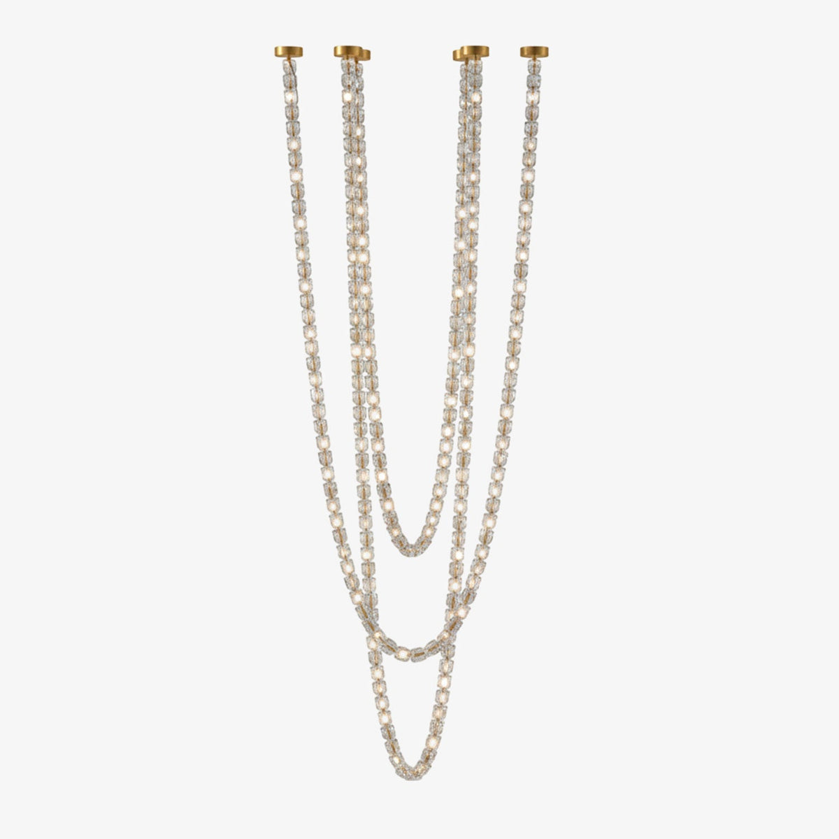 Ceiling Crystal Chandelier — Chandelier | Maison Monashee — view 26