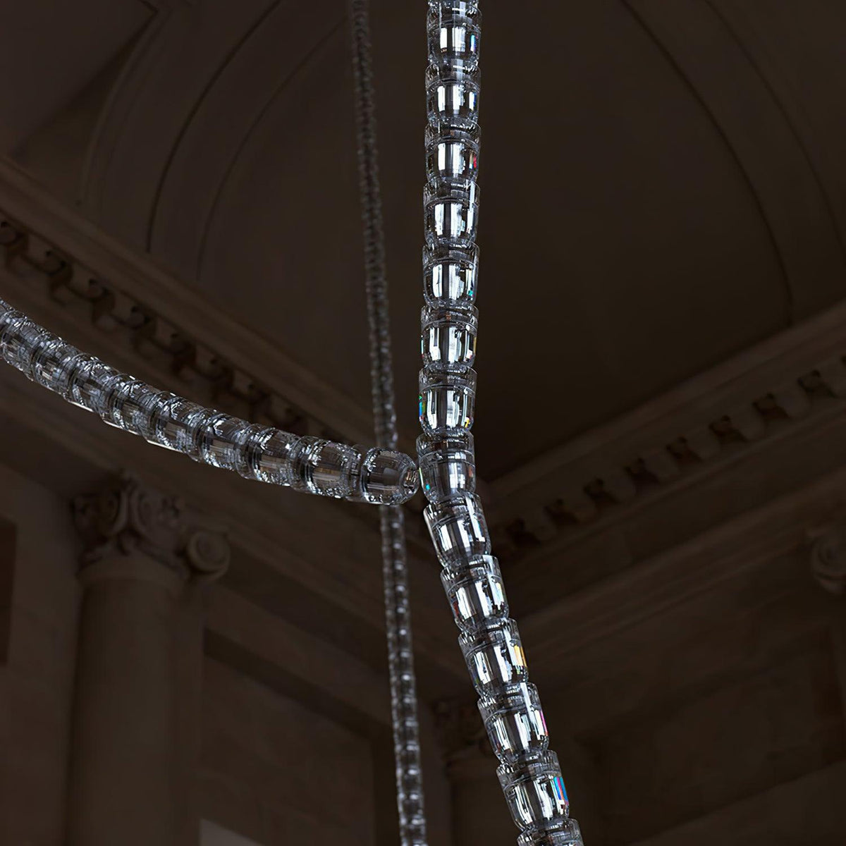 Ceiling Crystal Chandelier — Chandelier | Maison Monashee — view 17