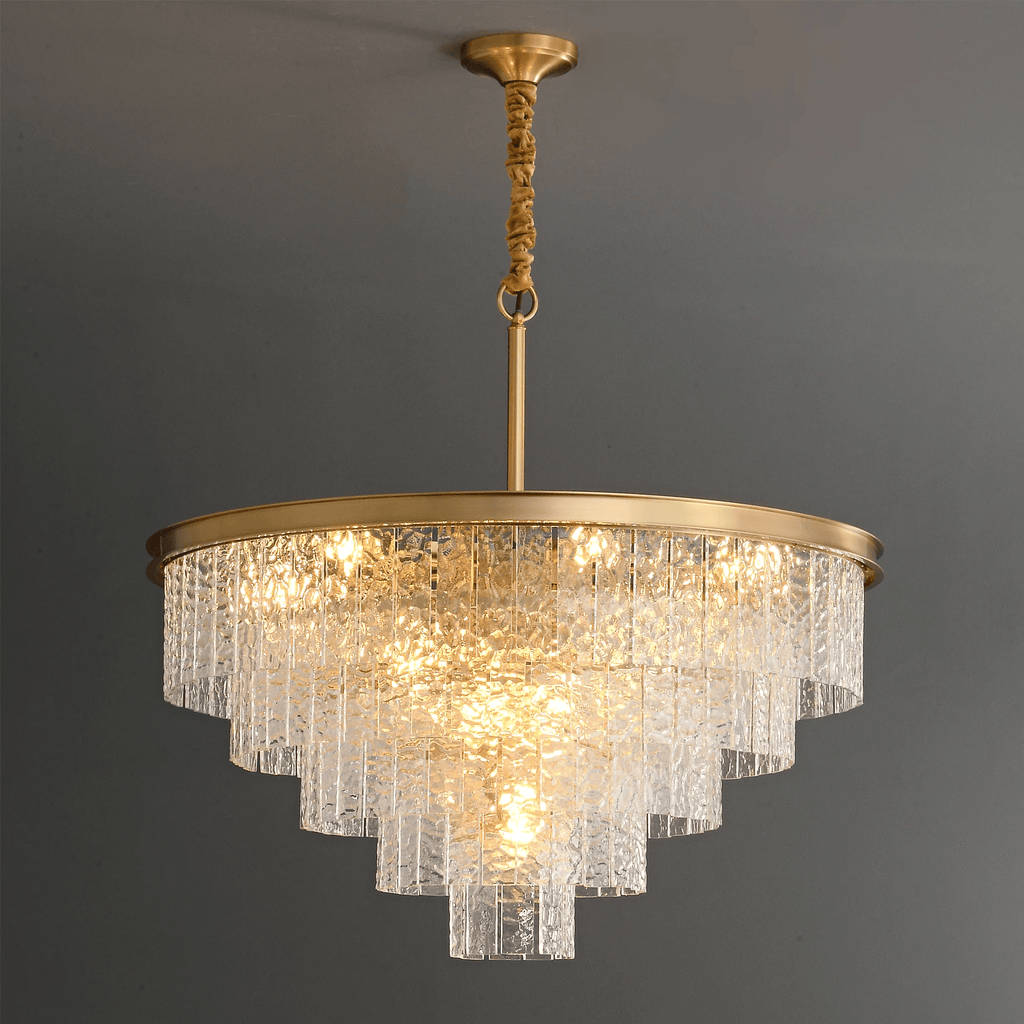 Round Drum Chandelier — Chandelier | Maison Monashee — view 8