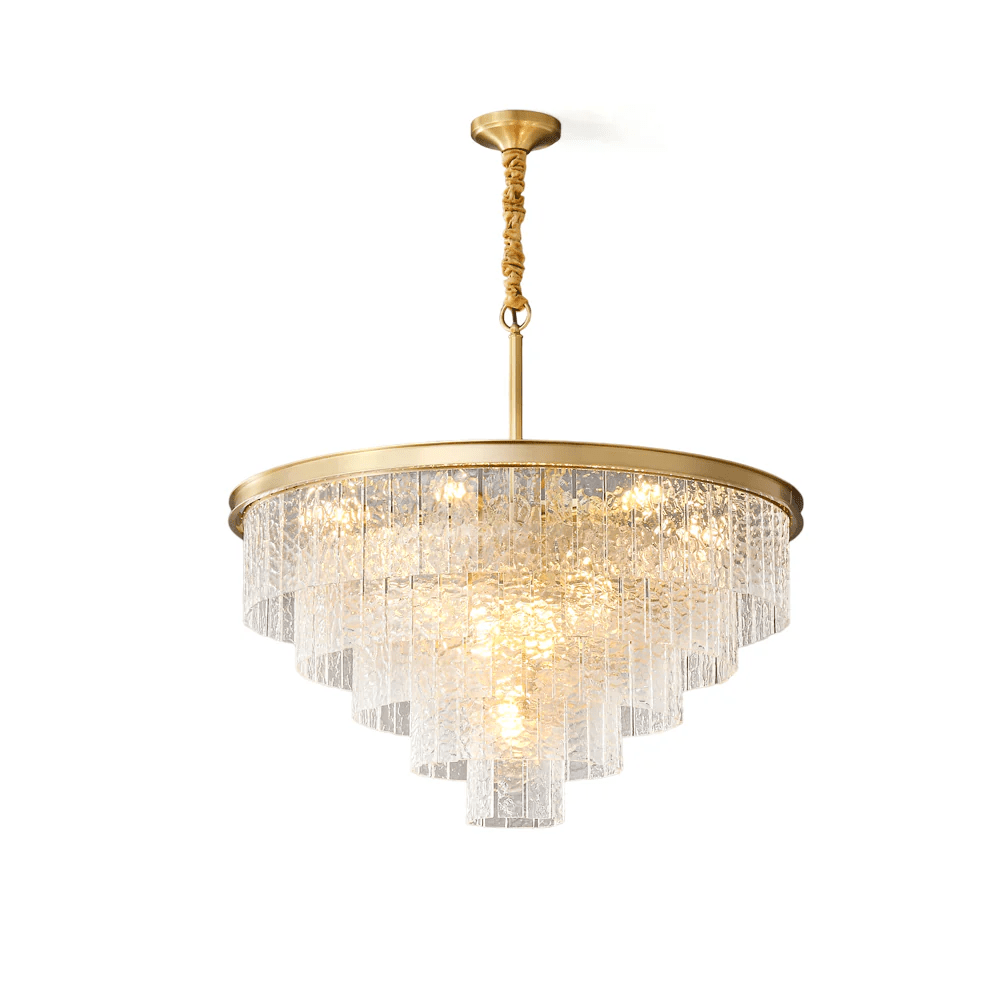 Round Drum Chandelier — Chandelier | Maison Monashee — view 9
