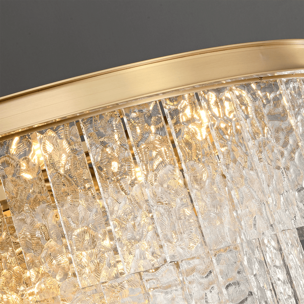 Round Drum Chandelier — Chandelier | Maison Monashee — view 10