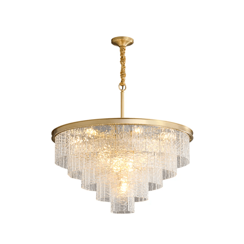 Round Drum Chandelier — Chandelier | Maison Monashee — view 12