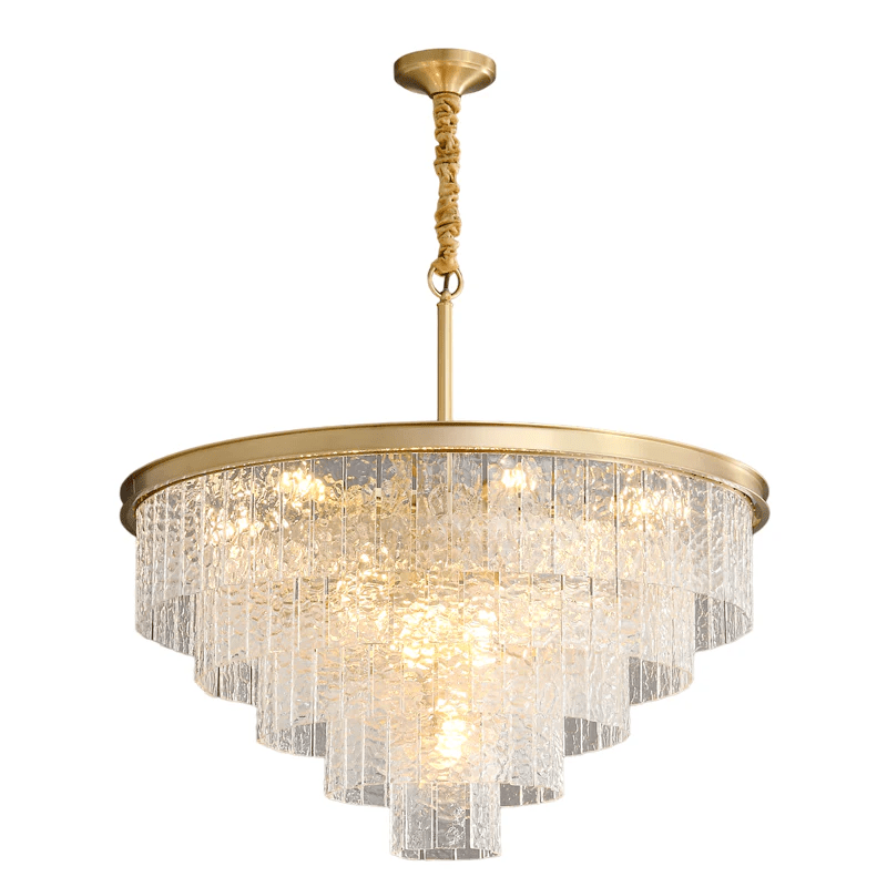Round Drum Chandelier — Chandelier | Maison Monashee — view 13