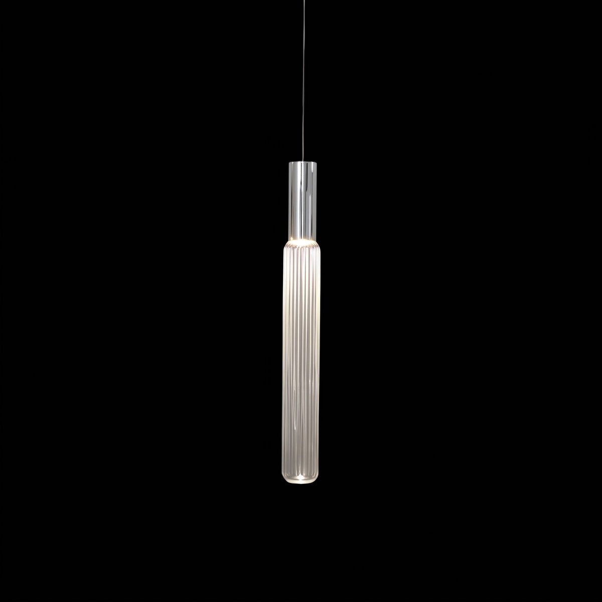 Gold Cylinder Pendant Light — Pendant Light | Maison Monashee — view 99