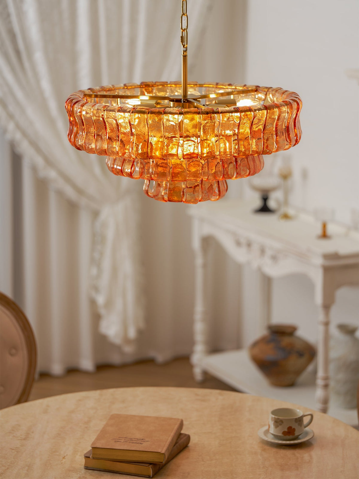 Round Dining Chandelier — Chandelier | Maison Monashee — view 4