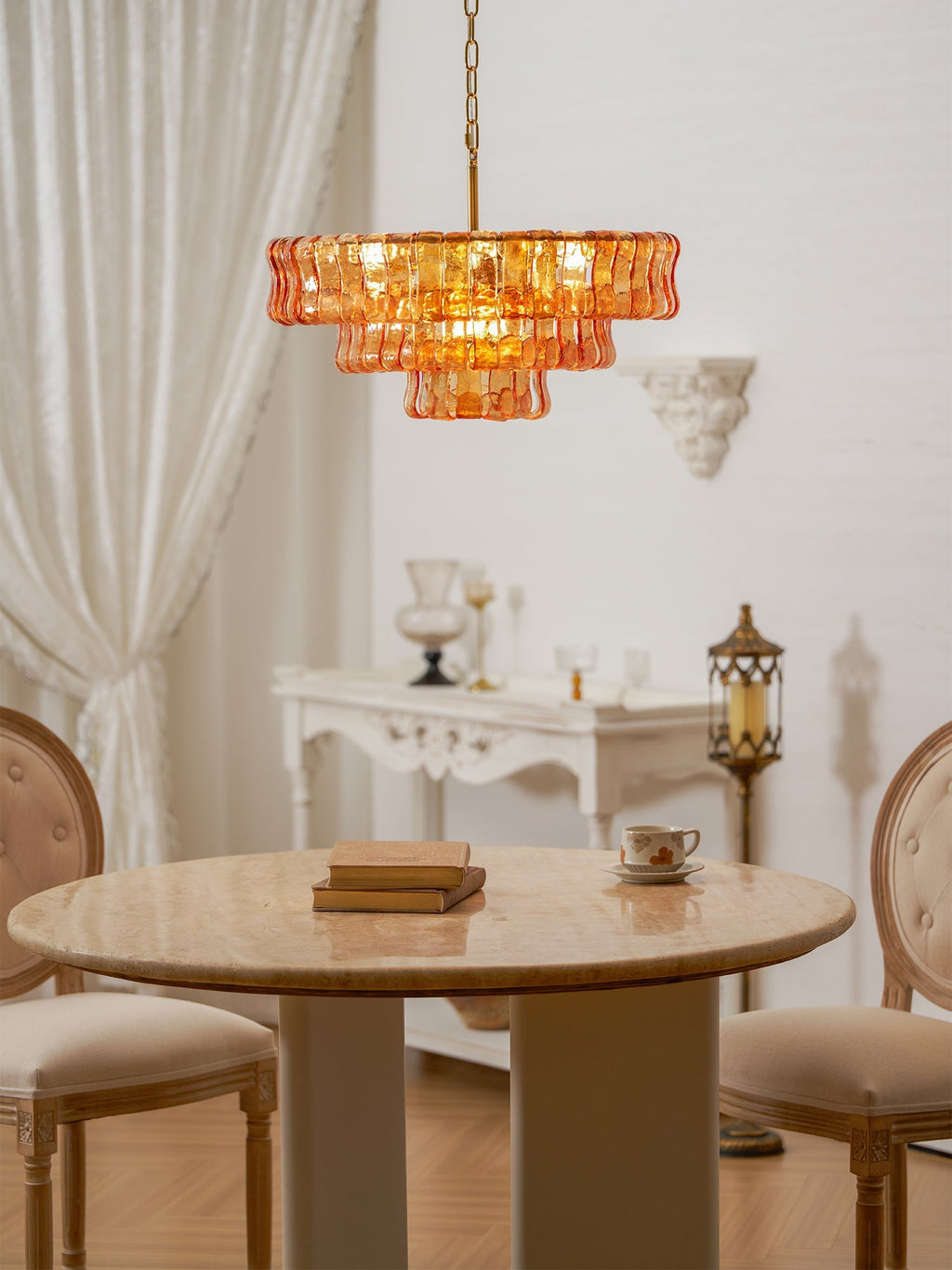 Round Dining Chandelier — Chandelier | Maison Monashee — view 7