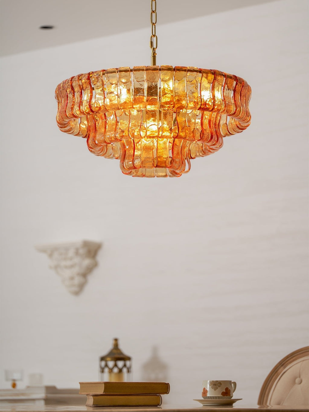 Round Dining Chandelier — Chandelier | Maison Monashee — view 8