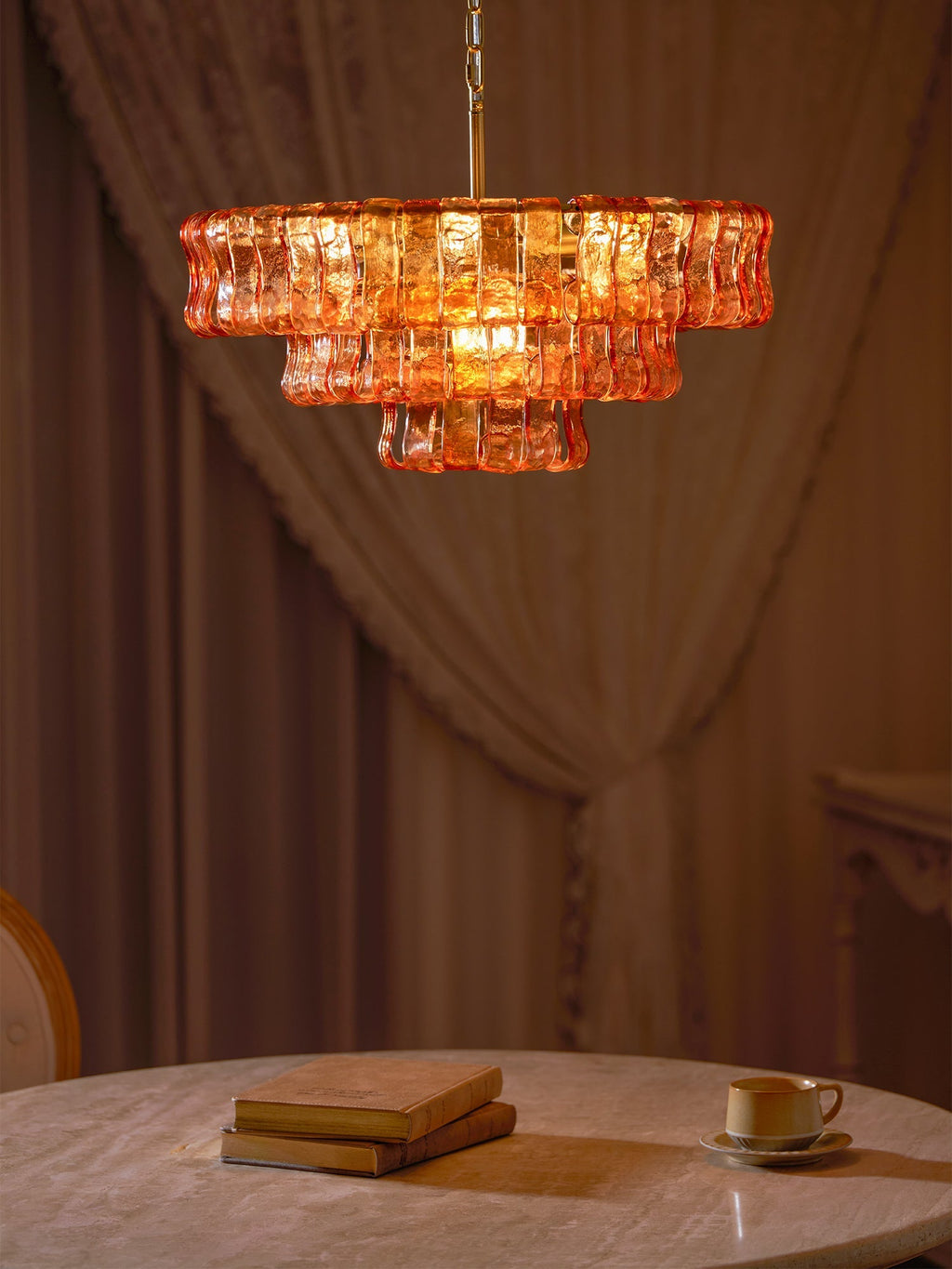 Round Dining Chandelier — Chandelier | Maison Monashee — view 10