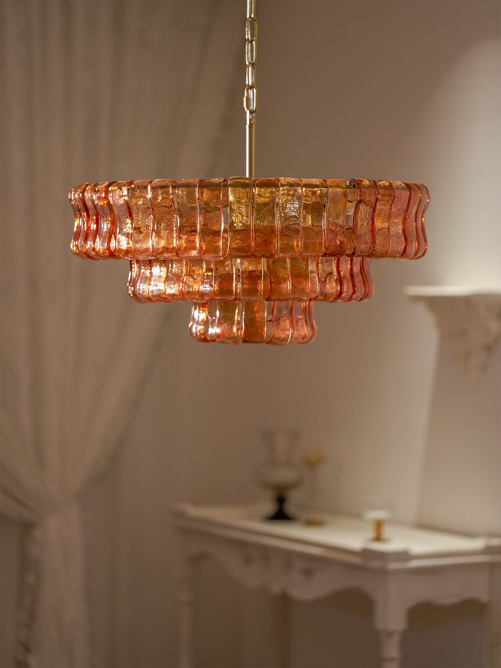 Round Dining Chandelier — Chandelier | Maison Monashee — view 11