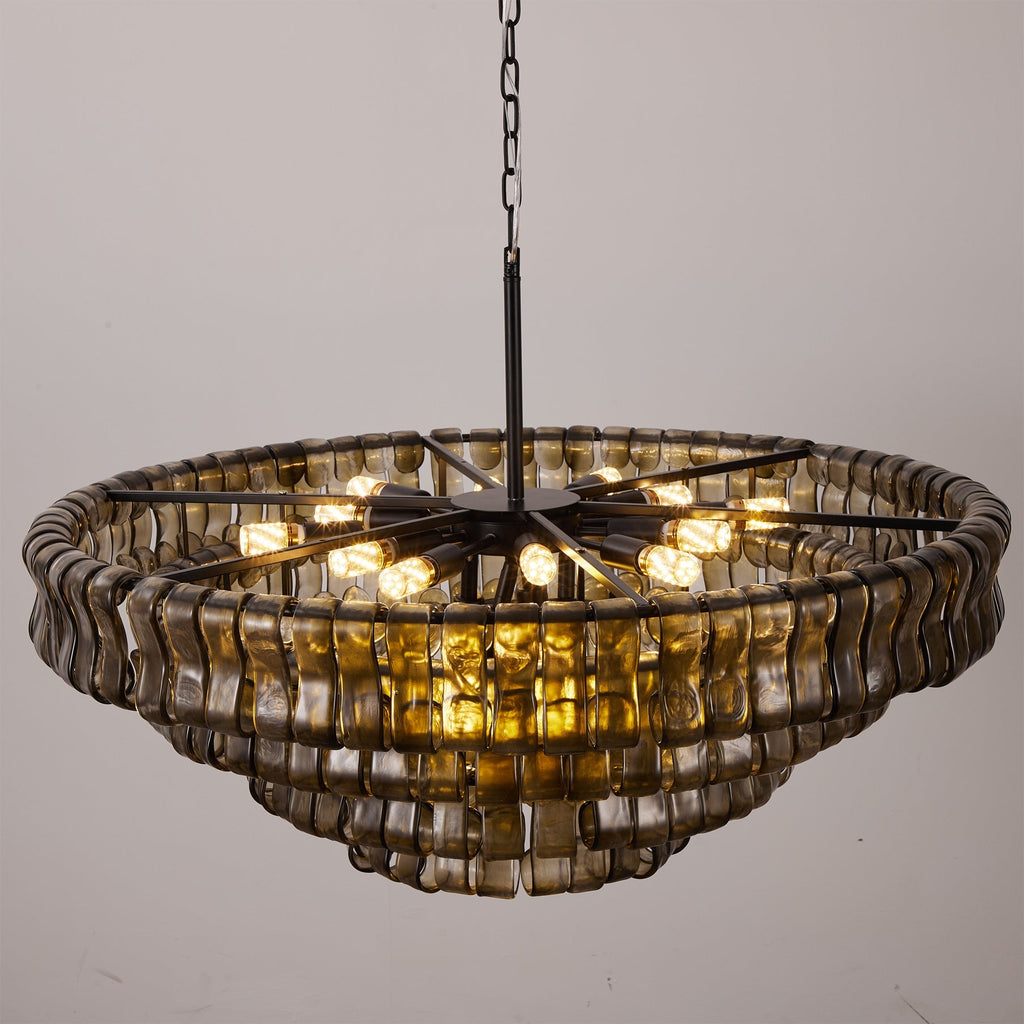 Round Dining Chandelier — Chandelier | Maison Monashee — view 15