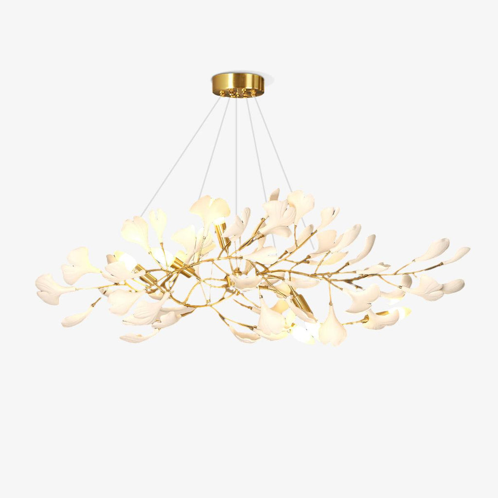 Leaf Design Chandelier — Chandelier | Maison Monashee