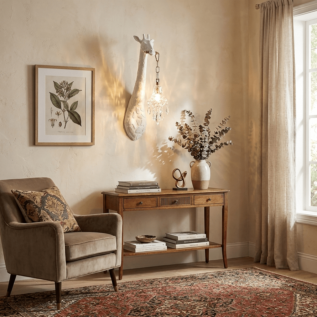 Hanging Lantern Wall Sconce — Wall Sconce | Maison Monashee — view 3