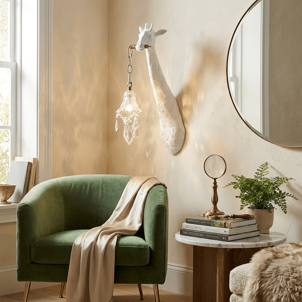 Hanging Lantern Wall Sconce — Wall Sconce | Maison Monashee — view 2