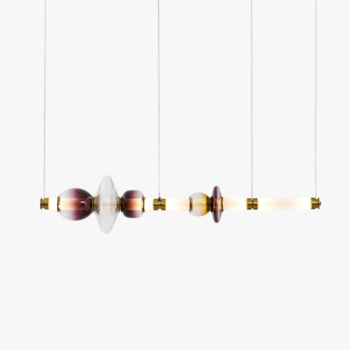 Linear Glass Pendant Light — Pendant Light | Maison Monashee