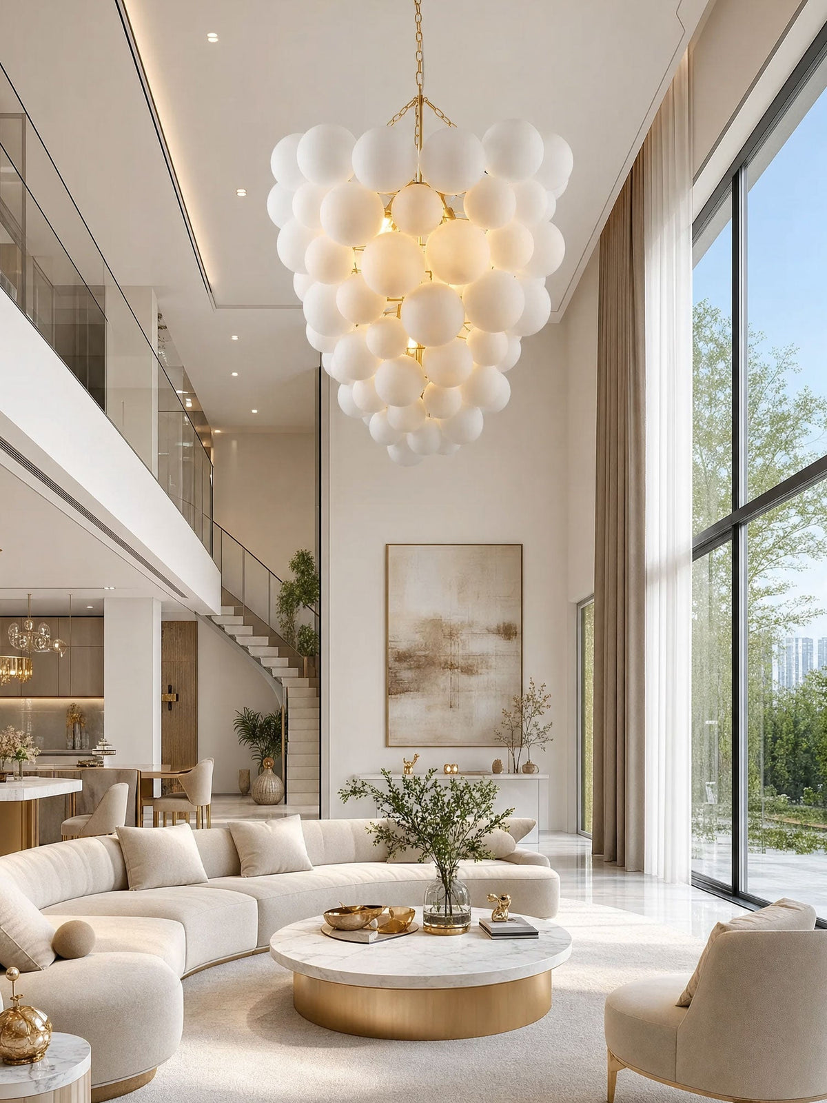 Bubble Chandelier — Chandelier | Maison Monashee — view 4