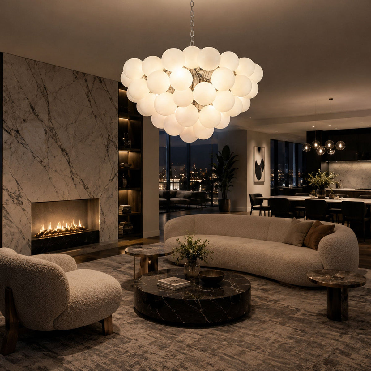 Bubble Chandelier — Chandelier | Maison Monashee — view 9