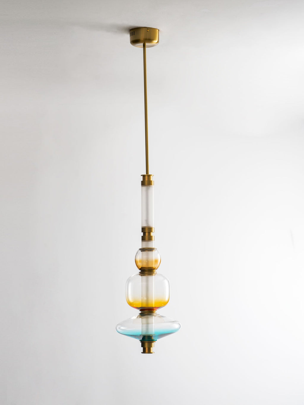 Linear Glass Pendant Light — Pendant Light | Maison Monashee — view 22