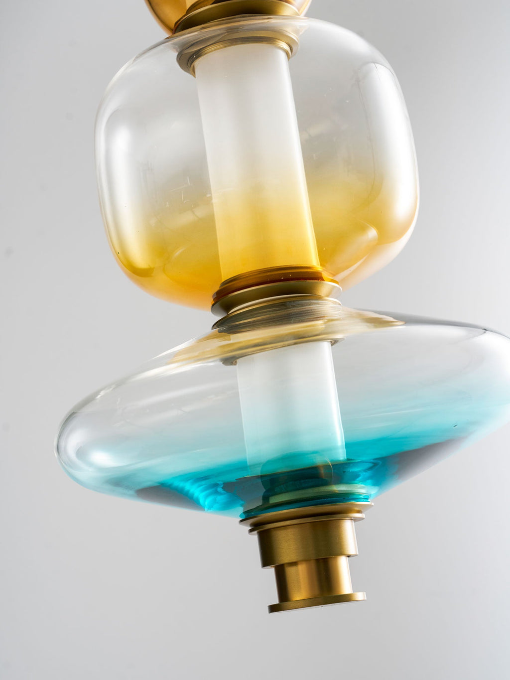 Linear Glass Pendant Light — Pendant Light | Maison Monashee — view 23