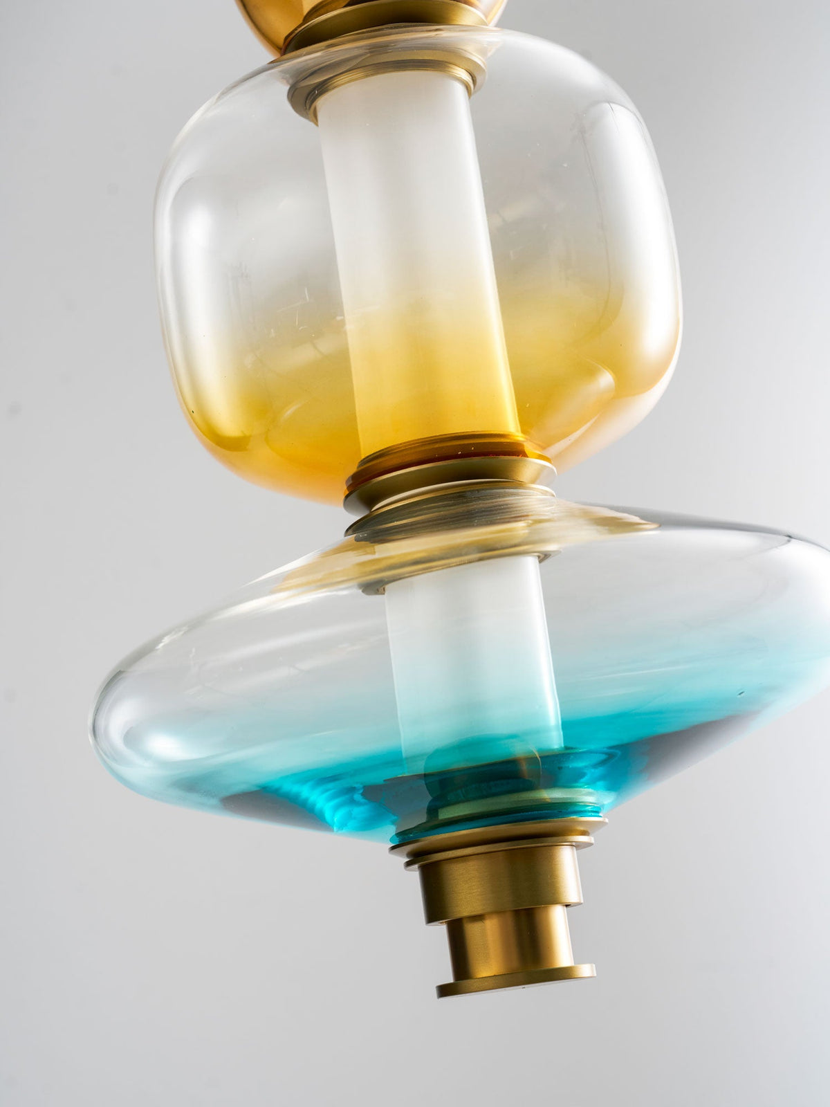 Linear Glass Pendant Light — Pendant Light | Maison Monashee — view 23