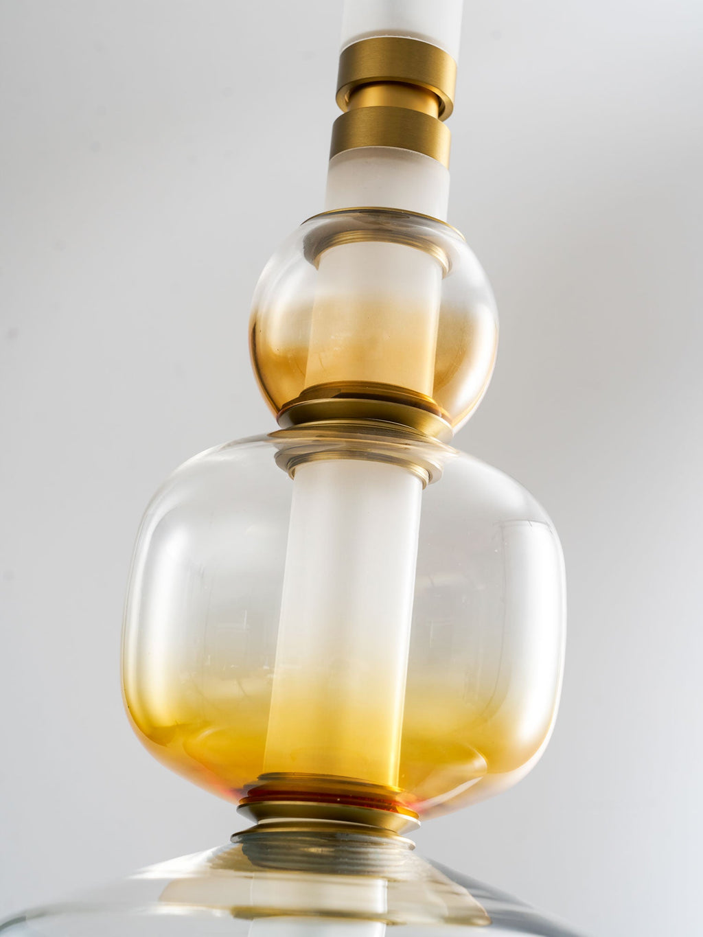Linear Glass Pendant Light — Pendant Light | Maison Monashee — view 24