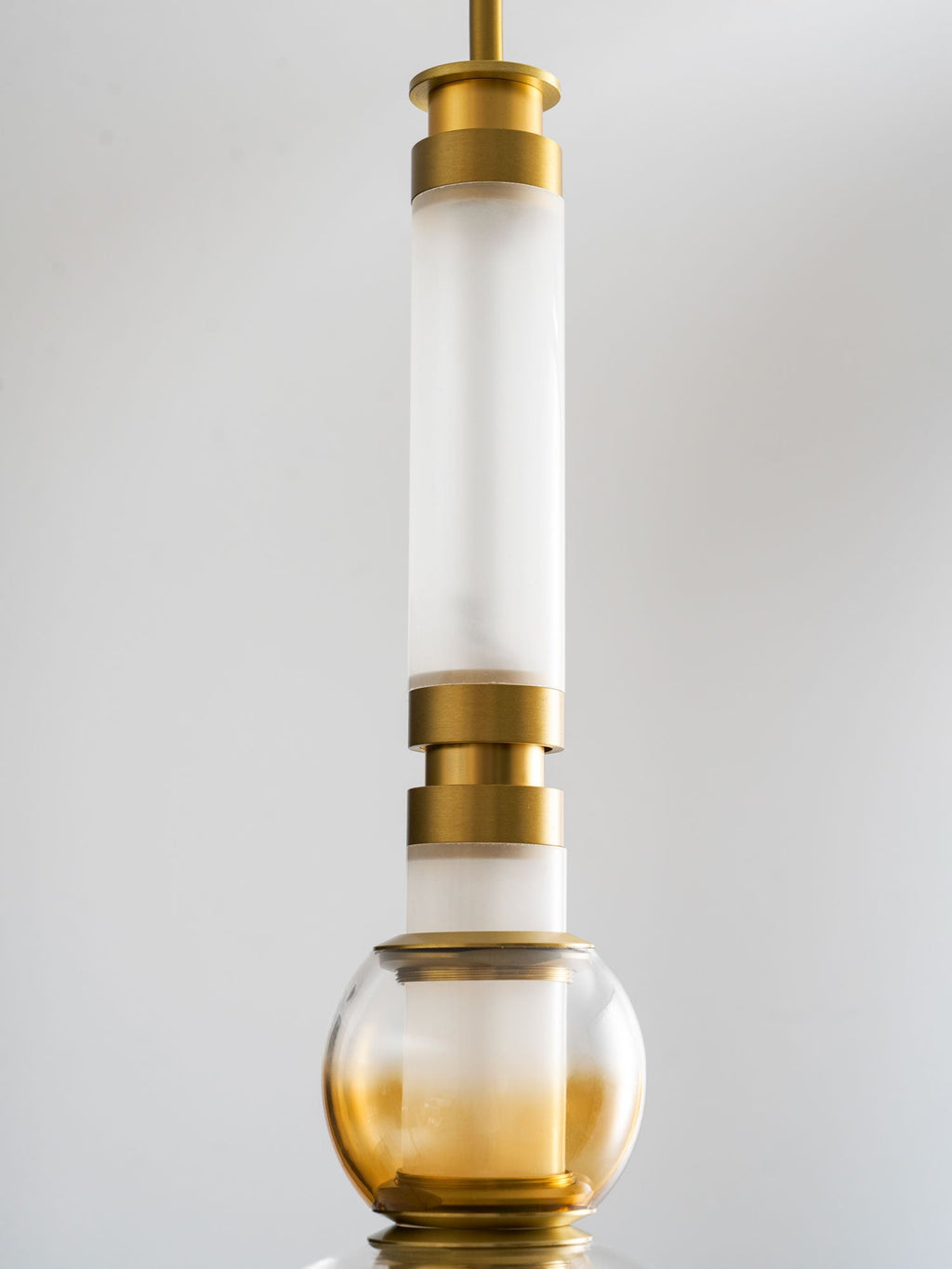 Linear Glass Pendant Light — Pendant Light | Maison Monashee — view 25