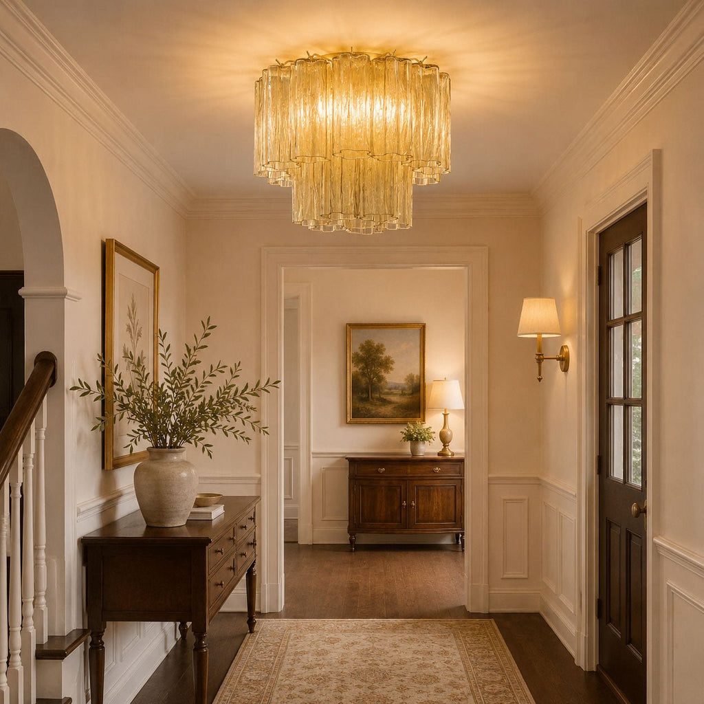 Glass Star Ceiling Light — Ceiling Light | Maison Monashee — view 4