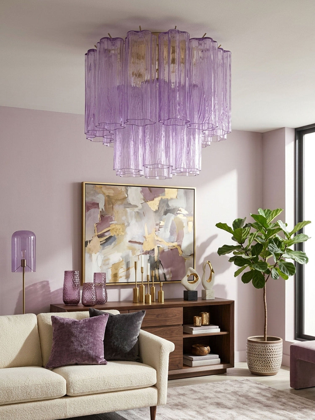 Glass Star Ceiling Light — Ceiling Light | Maison Monashee — view 12