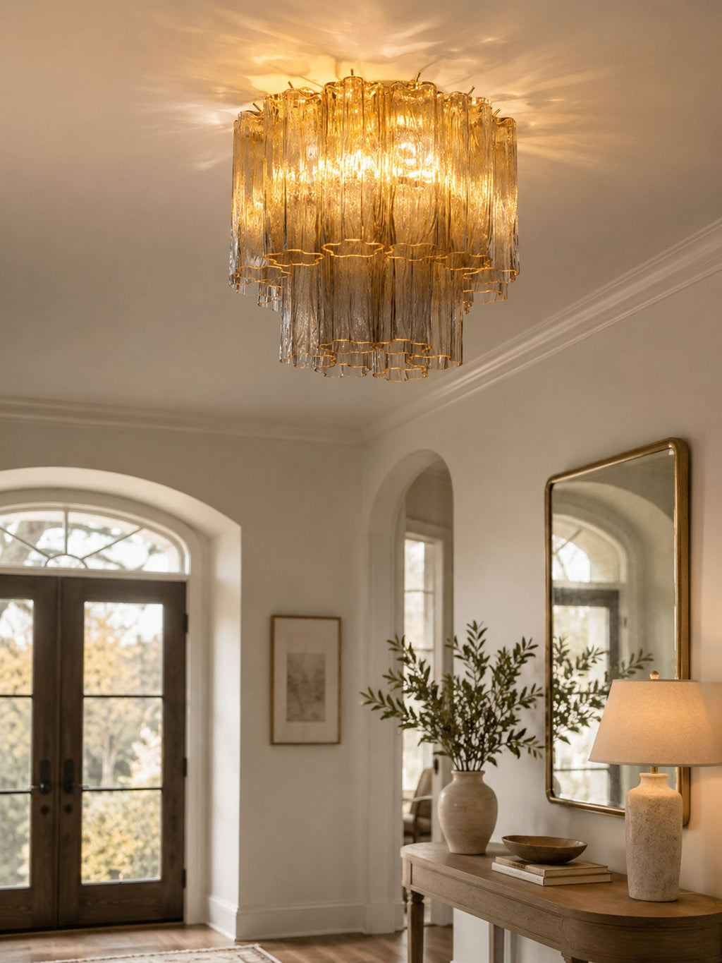 Glass Star Ceiling Light — Ceiling Light | Maison Monashee — view 9