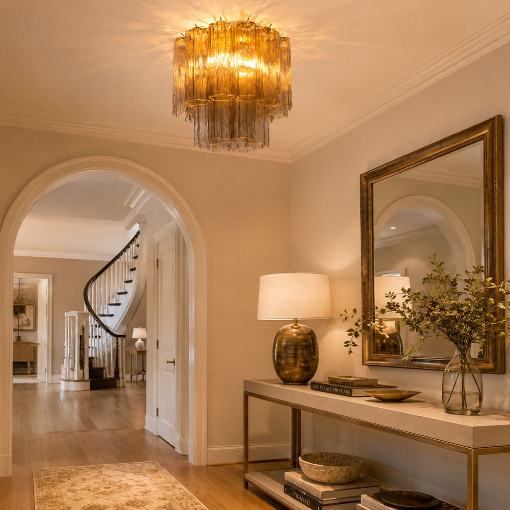 Glass Star Ceiling Light — Ceiling Light | Maison Monashee — view 16