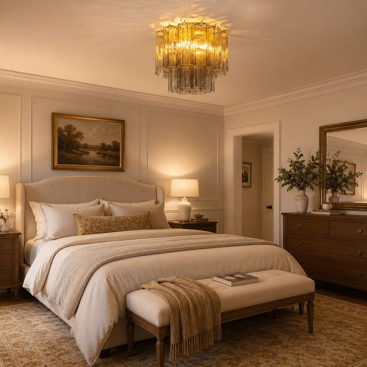 Glass Star Ceiling Light — Ceiling Light | Maison Monashee — view 15