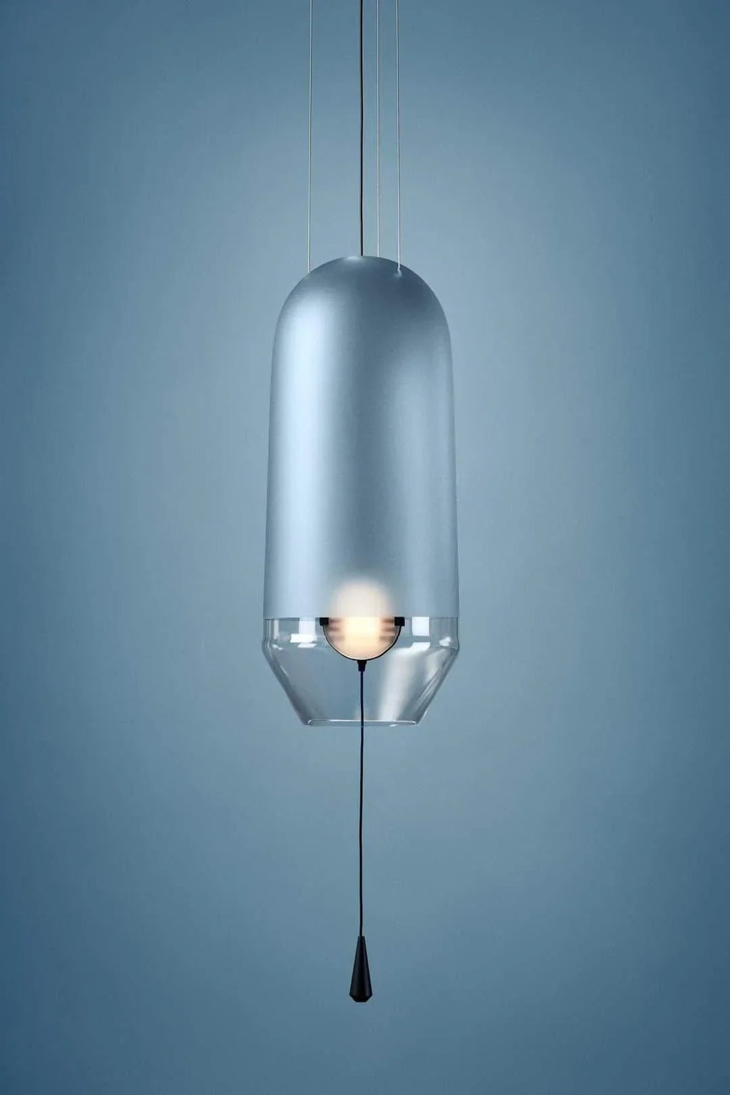 Smoked Grey Glass Pendant Light — Pendant Light | Maison Monashee — view 29